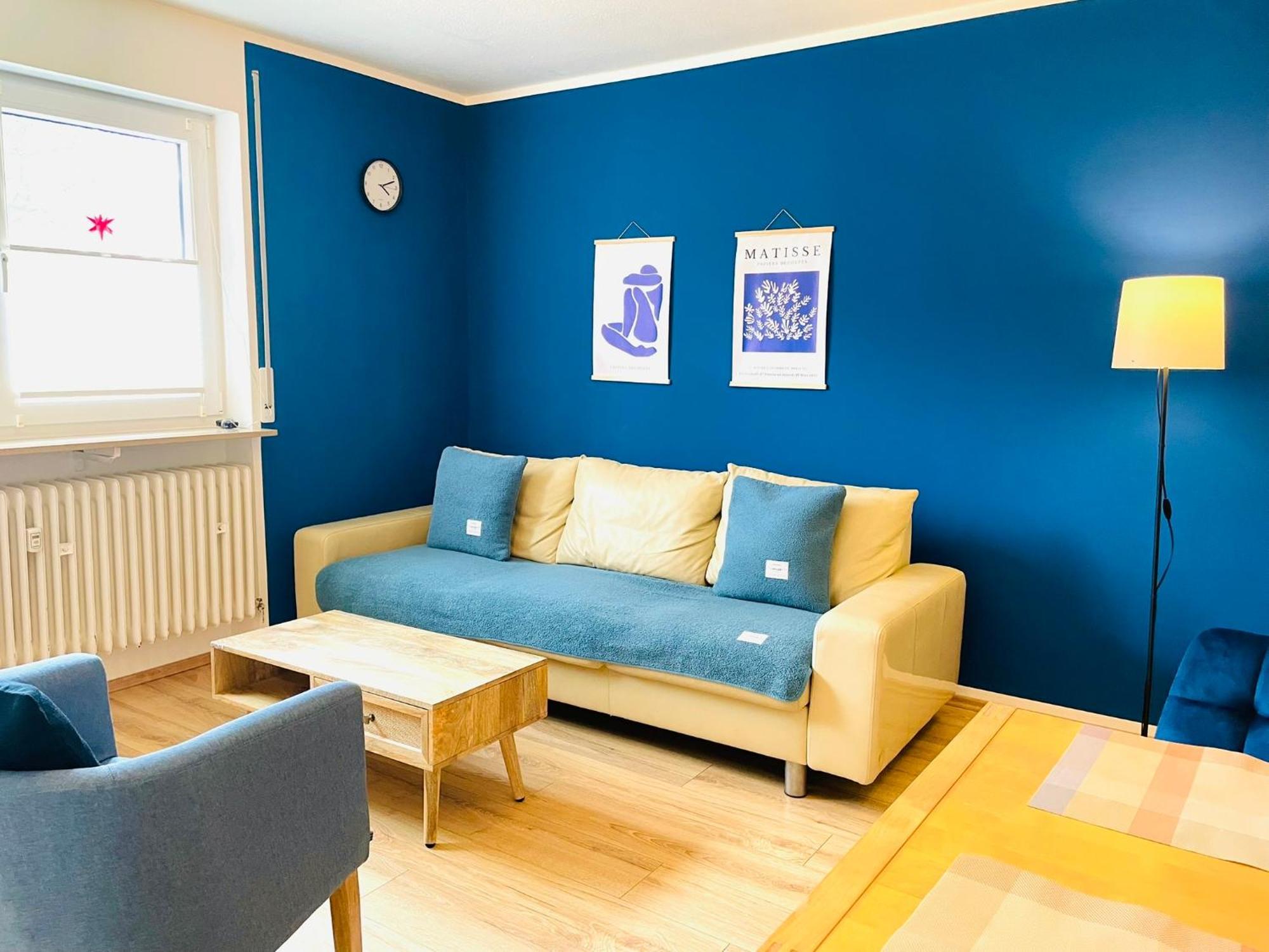 Kleine Auszeit Ferienwohnung Nahe Bosenbergklinik Mit Parkplatz, Haustiere Willkommen Sankt Wendel Luaran gambar